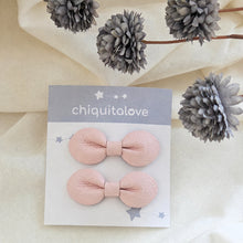Cargar imagen en el visor de la galería, HEBILLAS - CUERO ROSA BEBE