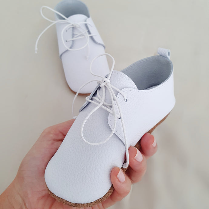 THE CEREMONY OXFORDS - BLANCO TEXTURADO