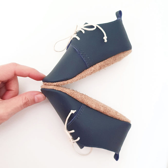 THE DRESSY OXFORDS - AZUL NOCHE 15cm / 23EUR / 21BRA