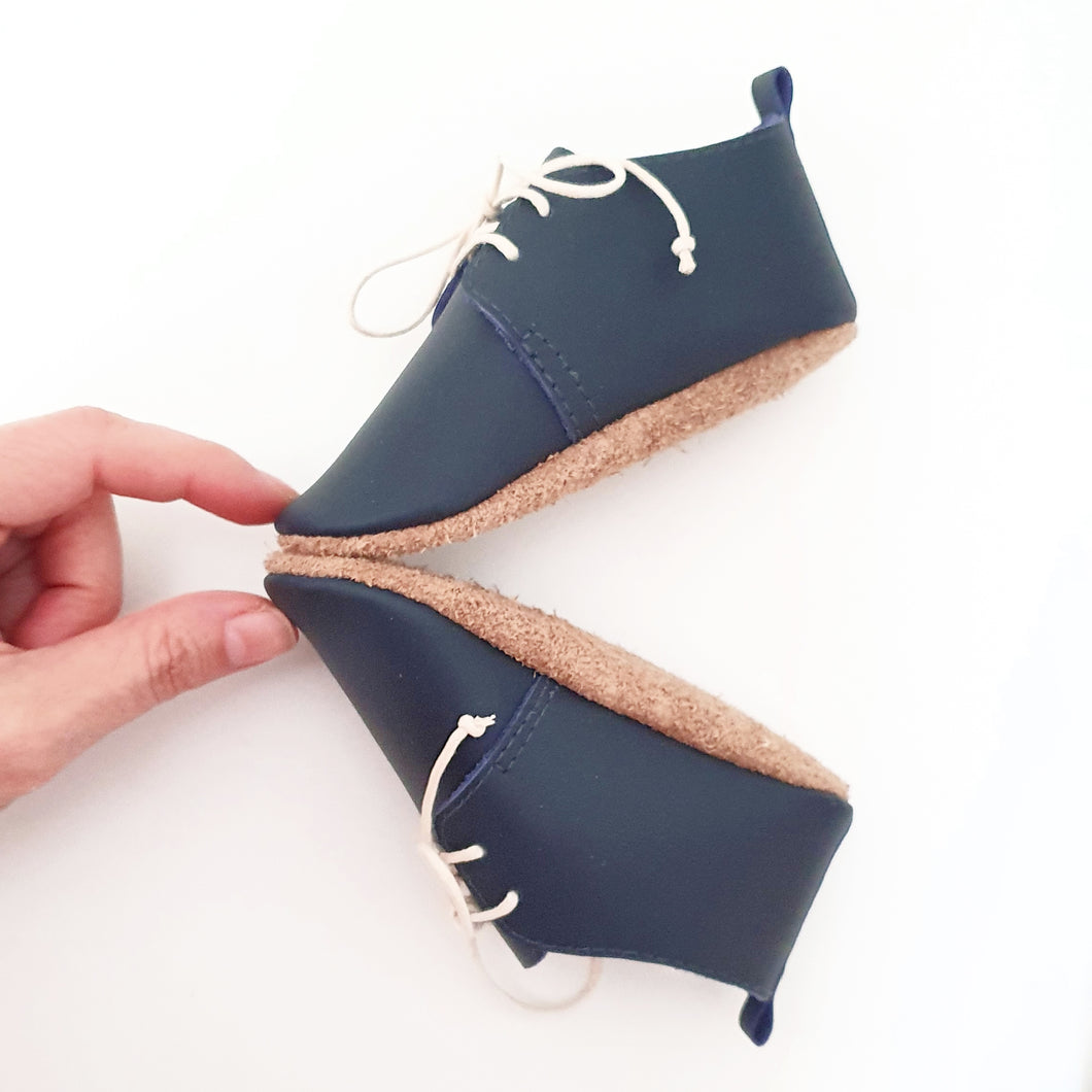 THE DRESSY OXFORDS - AZUL NOCHE 15cm / 23EUR / 21BRA
